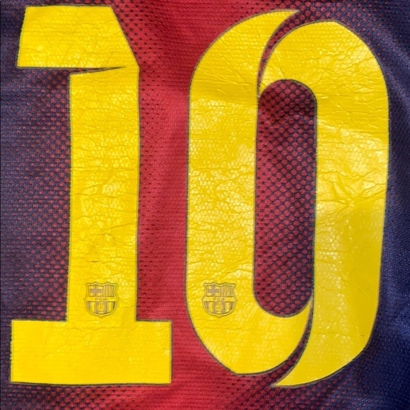 EUC 2012 Barcelona Messi jersey - Picture 10 of 14